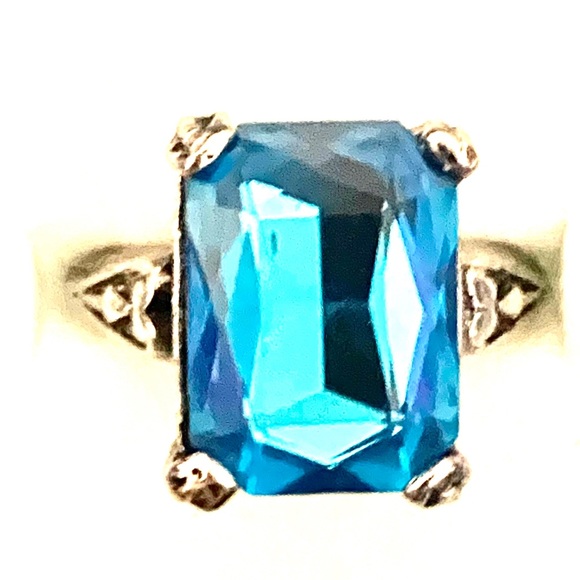 Swiss Blue Topax Rings Bundle .925 -For Terrye - Picture 13 of 13